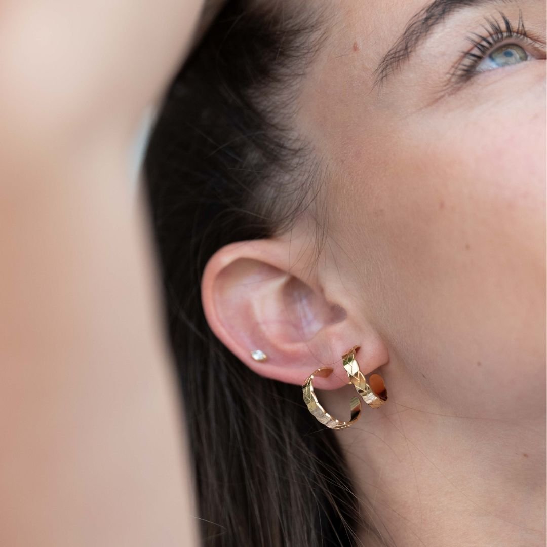 Boucles Sophia Small portées