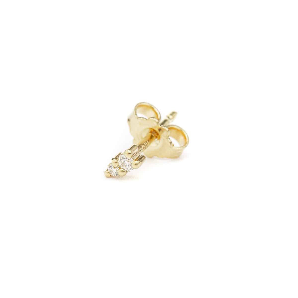 Boucle CERES Diamants blancs 3 Boucle CERES Diamants blancs – Image 3