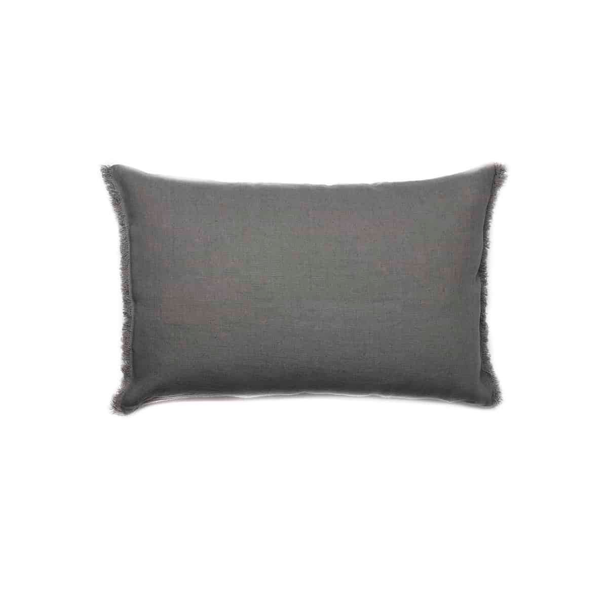 Housse de coussin Acier