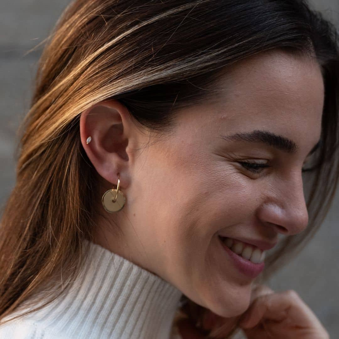 Boucle CHARLOTTE Small 3 Small Charlotte earrings