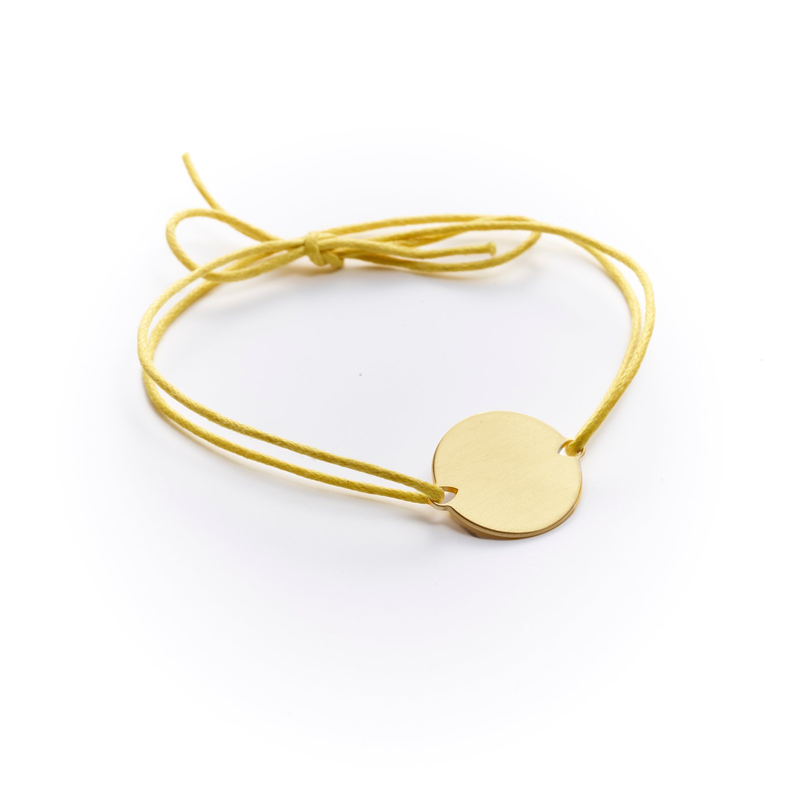 Bracelet MÉDAILLE Large plaqué or