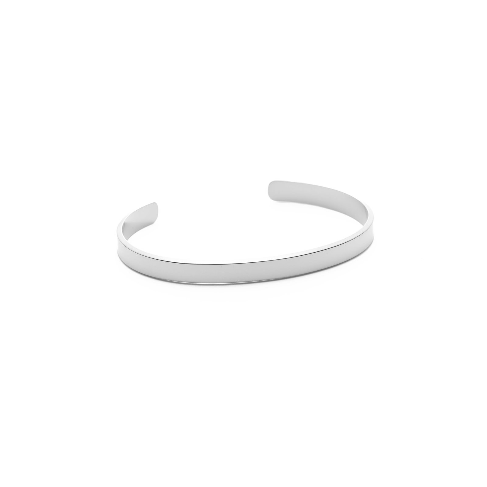 Bracelet rigide pour enfant en argent massif