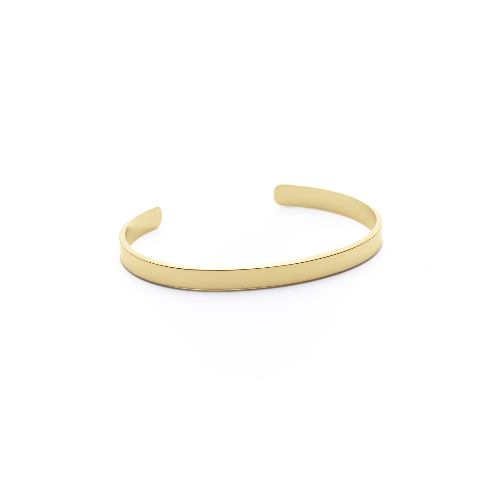Bracelet rigide pour enfant en plaqué or