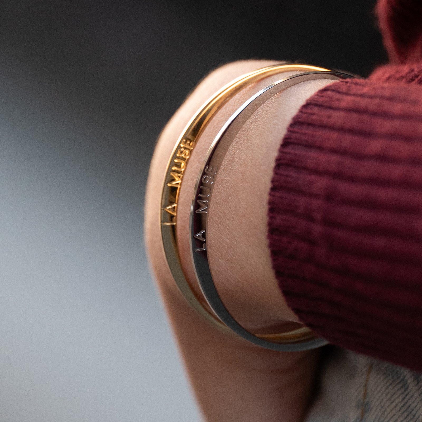 Bracelet LA MUSE porté