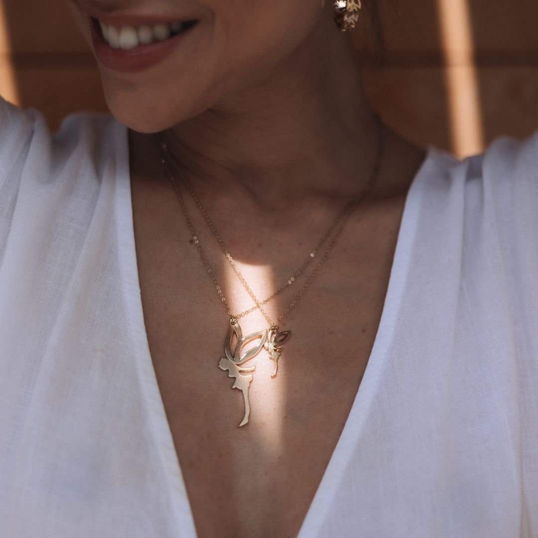 Collier LYRA Large 4 Colliers LYRA Small et Medium portés