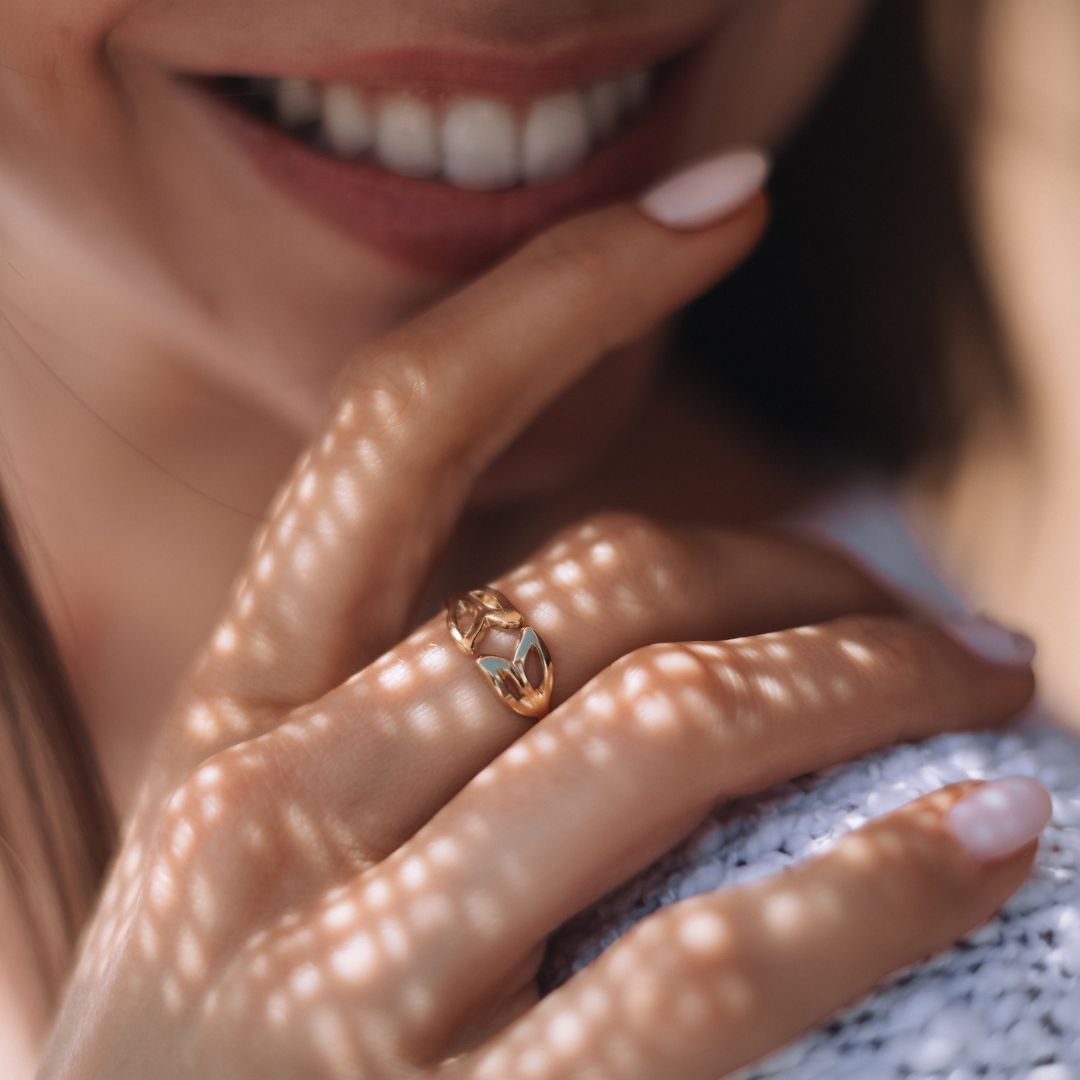 Bague NAÏA portée