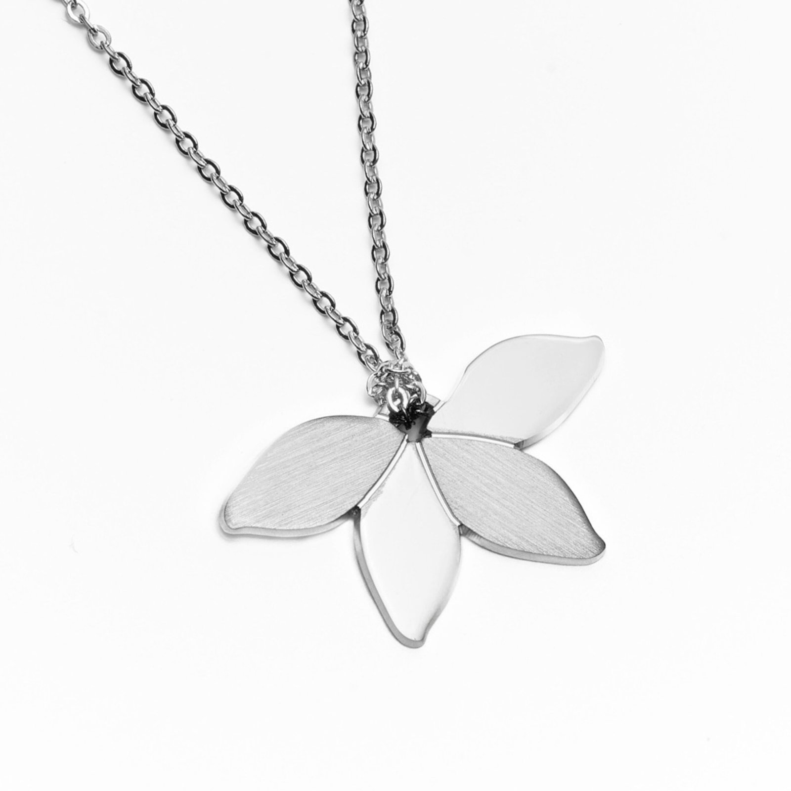Collier Flora Argent